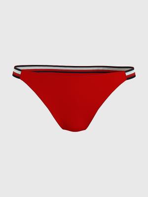 Bañadores Tommy Hilfiger Cheeky Fit Bikini Bottoms Mujer Rojas | TH369DCA
