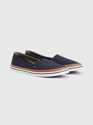 Zapatillas Tommy Hilfiger Iconic Slip-On Mujer Azules | TH978QUC