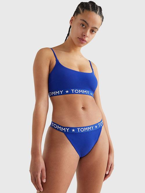 Bañadores Tommy Hilfiger Cheeky Fit Bikini Bottoms Mujer Azules | TH356FNU