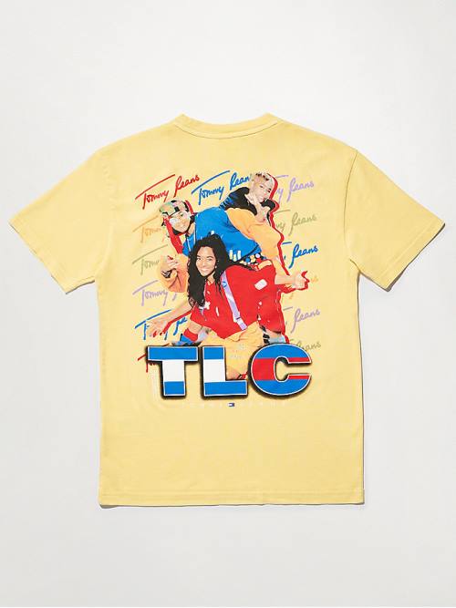 Camiseta Tommy Hilfiger Tommy Revisited TLC Hombre Amarillo | TH348TSE